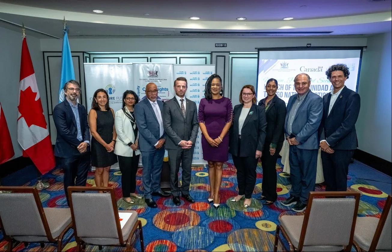 Trinidad y Tobago lanza el primer Plan de Acción Nacional sobre Mujeres, Paz y Seguridad en el Caribe